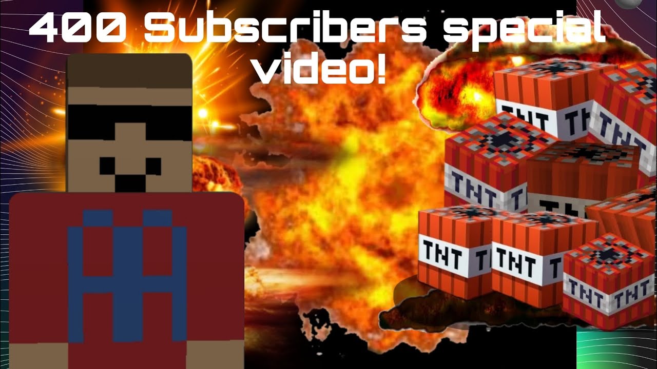 400 subscribers special Minecraft new TNT mod gameplay!!! YouTube