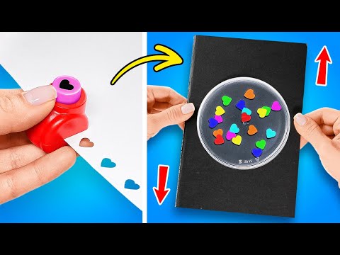 видео: Nuevos Trucos y Gadgets para la Escuela 😎📚 Impresiona a Tus Amigos con estos Divertidos DIY's