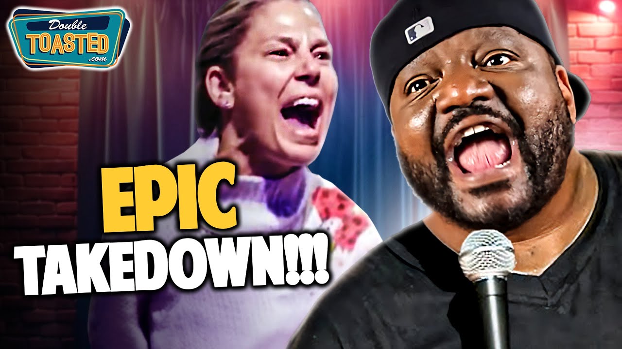 ARIES SPEARS DESTROYS KAREN MAGA HECKLER WITH SAVAGE JOKES