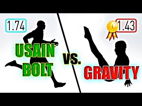 Usain Bolt vs. Gravity