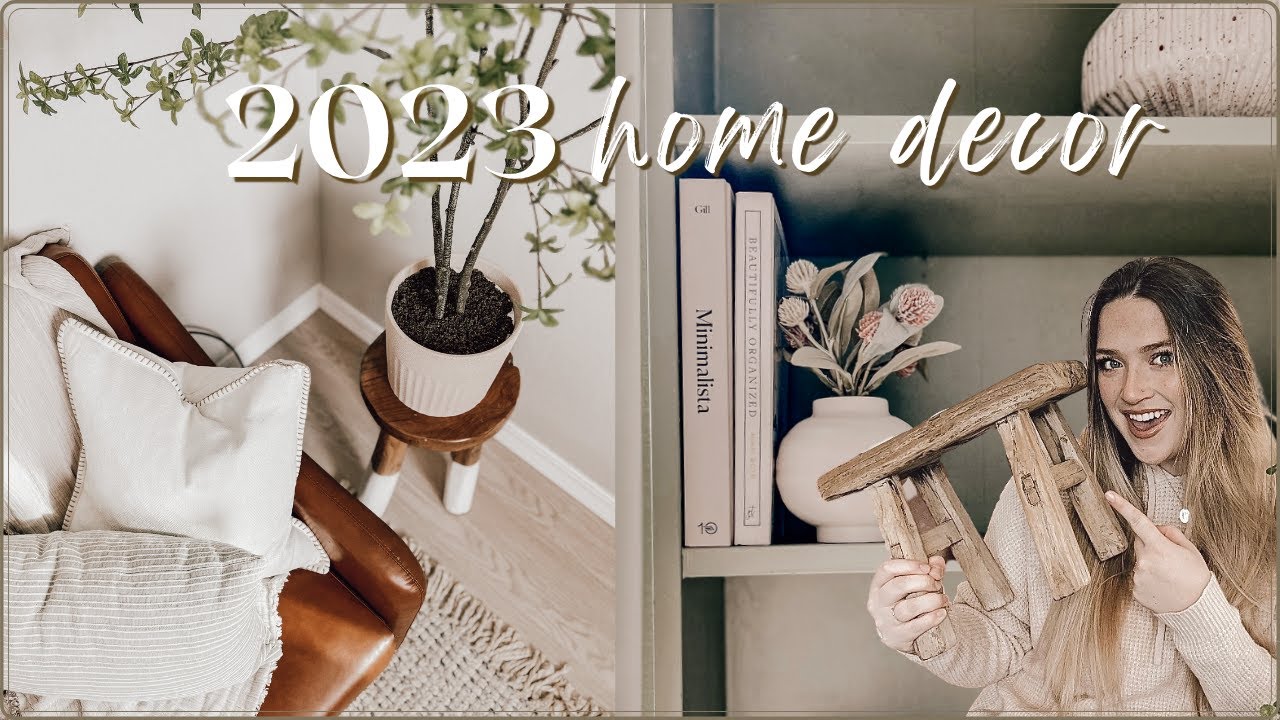 STYLING NEW HOME DECOR // HOME DECOR HAUL // 2023 home decorating ideas ...