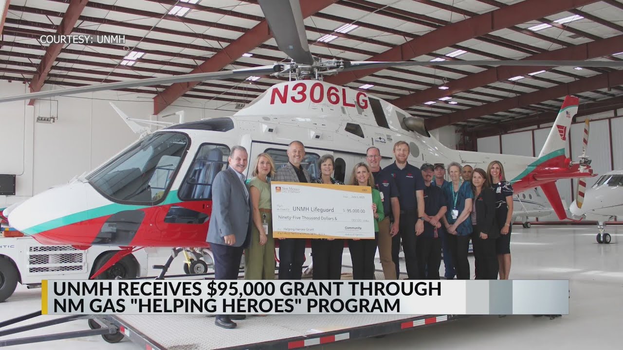 UNM Hospital receives grant for 'Helping Heroes program