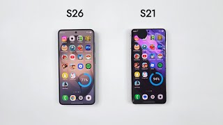 Samsung S26 vs Samsung S21 5G - SPEED TEST!