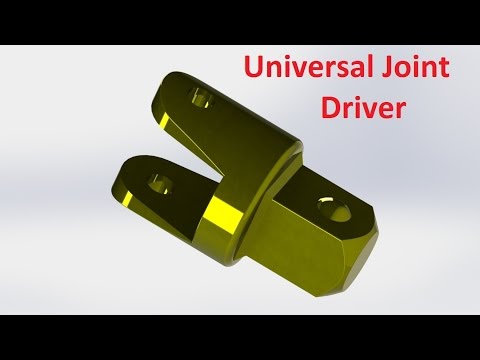 SolidWorks Tutorial Universal Joint Driver