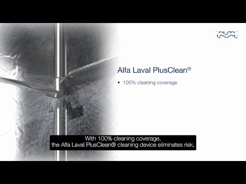 Complete hygienic tank cleaning with Alfa Laval PlusClean