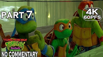 tmnt mutants unleashed walkthrough no commentary 4k 60fps part 7