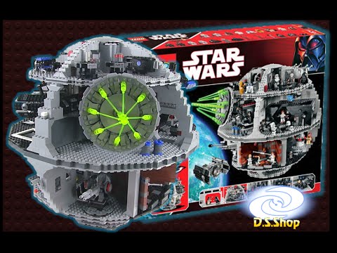 Muestra afeitado Valle LEGO Star Wars DEATH STAR Review Estrella de la Muerte Set 10188 - YouTube