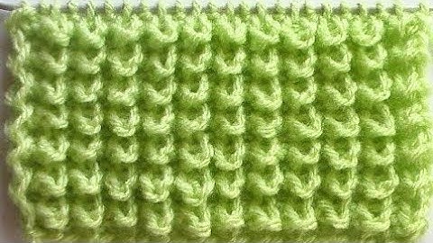 Very easy 4 rows repeat Knitting pattern for jacket, scarf, Sweater.