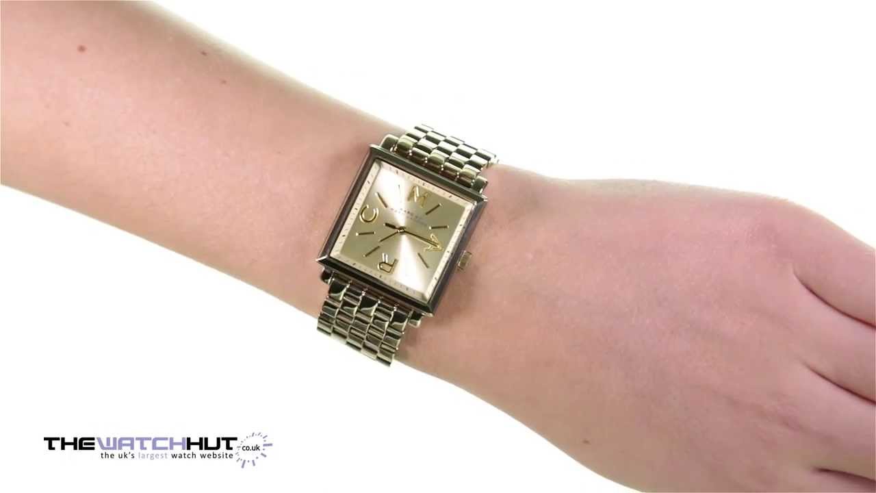 marc jacobs rectangular watch