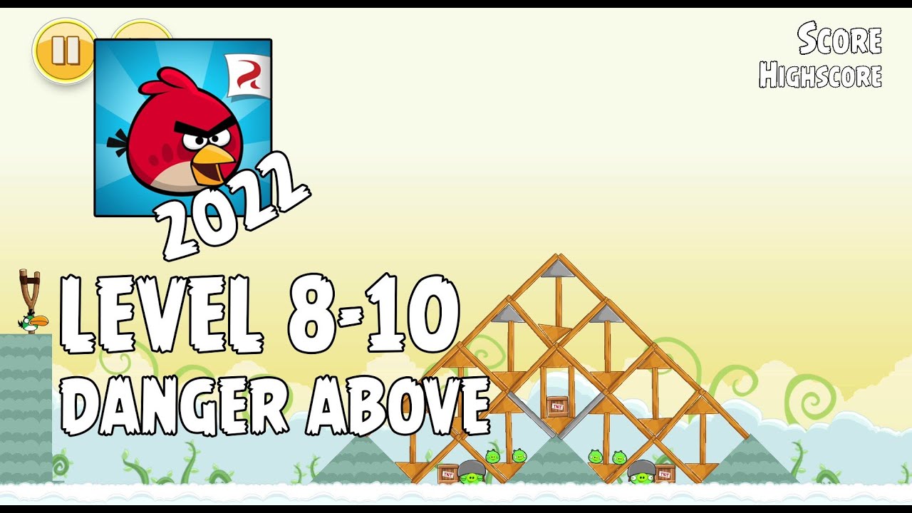 Angry Birds (2022) | Danger Above | Level 8-10 | 3-Star Walkthrough