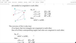 Introduction to Triangle Congruence