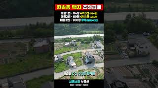 세종시 단독주택지 매매 - 한솔동 최저가 급매 모음