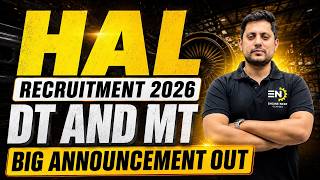 HAL Recruitment 2026 | DT & MT | Eligibility, Salary & Apply Online | Notification Out