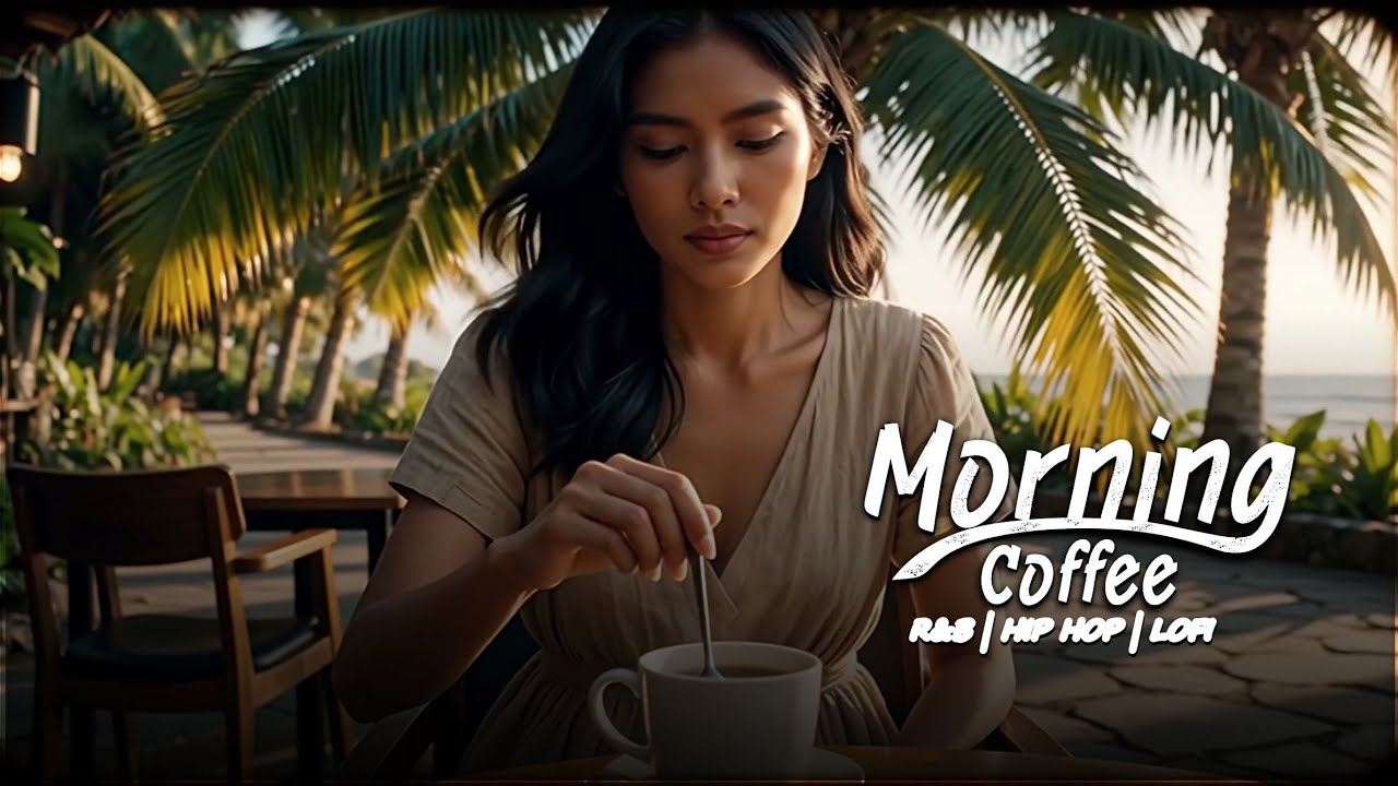 Soft Chill Beats 🌴 | Tropical Lo-fi RnB Café Ambience