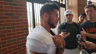 Matt Ammendola talks with the media - Oct. 1, 2019