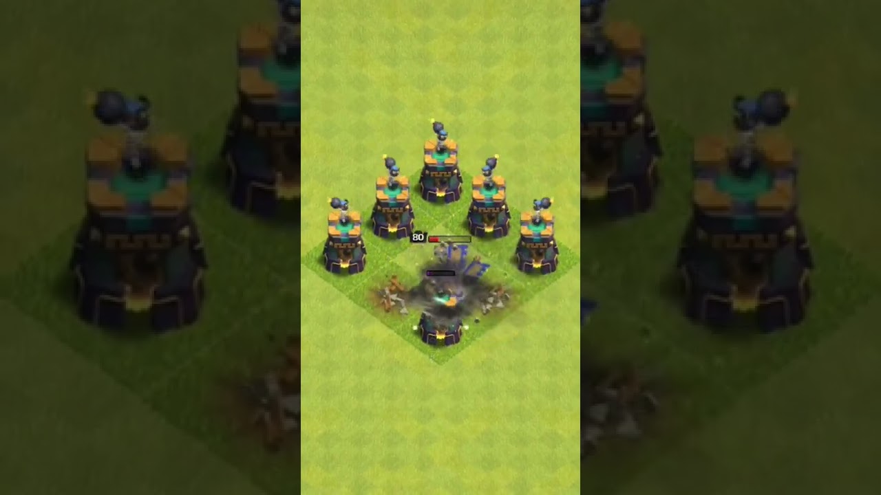 Max bomb tower vs max barbarian king | coc 