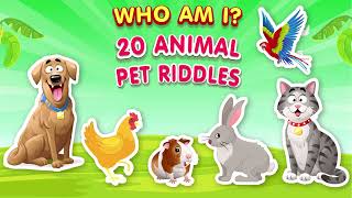 Pet Animals Riddles | 20 Fun Riddles with Answers