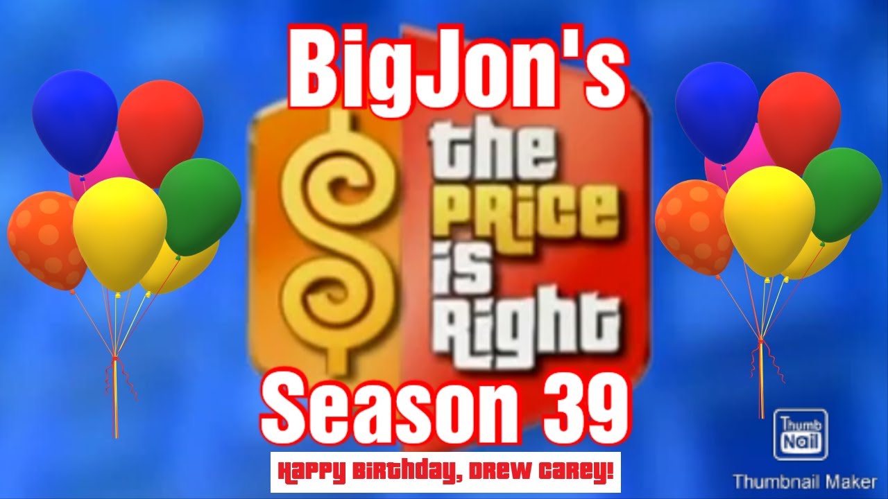 What Year Was Season 39 Of The Price Is Right