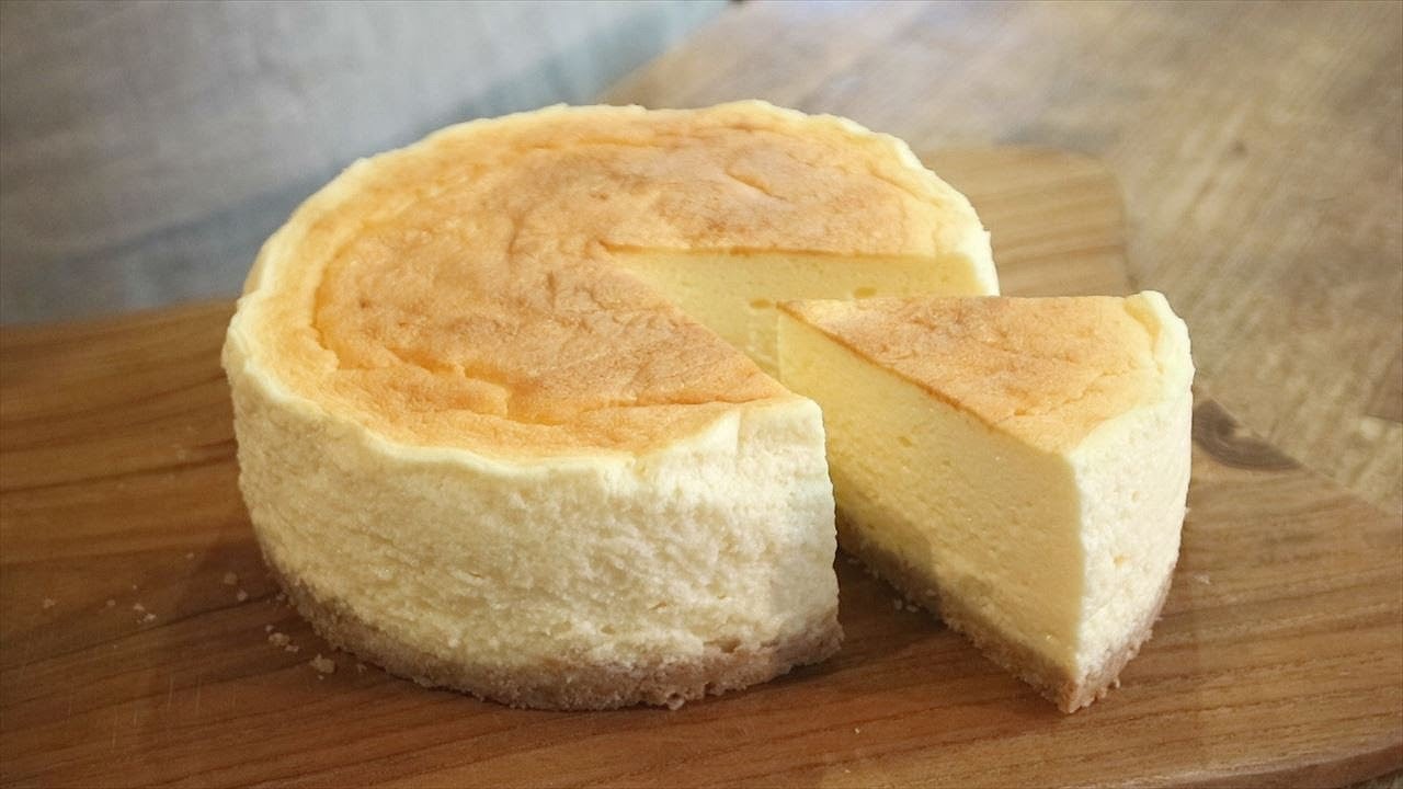 水切りヨーグルトでスフレチーズケーキの作り方 レシピ コリスのお菓子作りブログ