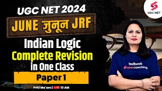 UGC NET Paper 1 Preparation | Indian Logic Complete Revision | UGC NET Paper 1 Classes | Priti Mam
