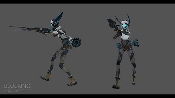 SWAT Walk Cycle - Blocking