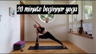 20 Minute Beginner Home Yoga Sequence