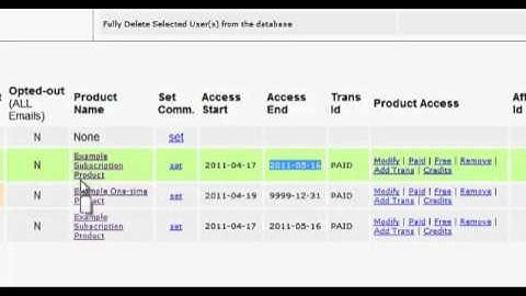 Part 2 - Managing Users - DigitalAccessPass Admin Dashboard - WordPress Membership Plugin