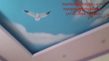 VẼ TRẦN MÂY 3D VÀ TRANH 3D TẠI BÌNH THUẬN - ĐẠI TỪ - THÁI NGUYÊN 0964 503 986