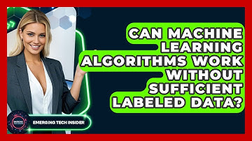 Can Machine Learning Algorithms Work Without Sufficient Labeled Data? - Emerging Tech Insider