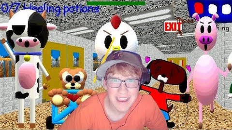 Baldi basics animal chaos edition, baldi basics mod