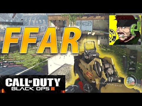 【BO3】柊みゅうの物真似実況 新武器FFAR引けたから金迷彩にした!!