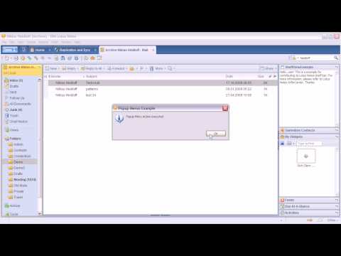 Demo of project 'Rich Client Extensions Samples'