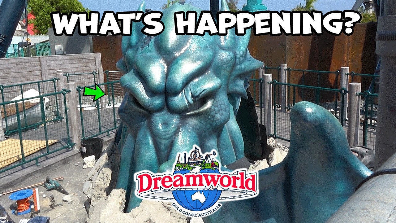 Dreamworld Gold Coast Update - KING CLAW, Big Brother House & MORE!