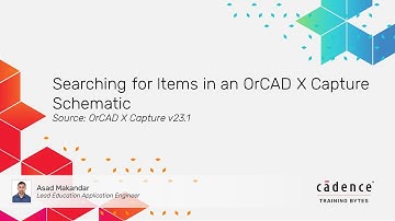 Tips for Efficiently Searching Parts and Nets in OrCAD X Capture Schematic