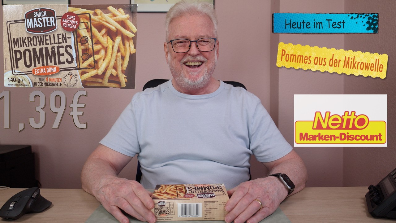 Mikrowellen Pommes von Netto für 1,39€ - TK Fertiggericht