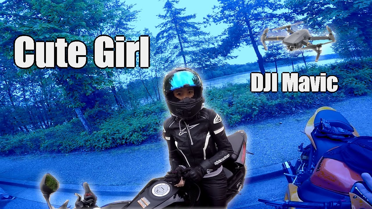 Motorcycle drone shots with Lilian! YouTube