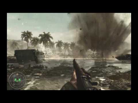 Call of Duty: World at War Gameplay on Nvidia 9600 GT