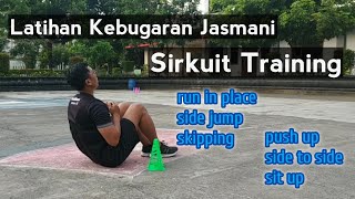 Circuit Training Latihan Kebugaran Jasmani Melalui Sirkuit Training 6 Pos Youtube Circuit Training Latihan Kebugaran Jasmani Melalui Sirkuit Training 6 Pos Youtube