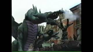 Eurodisney Paris Disneyland April 1992 Vlog Opening Week Including Parade, Castle, Railroad