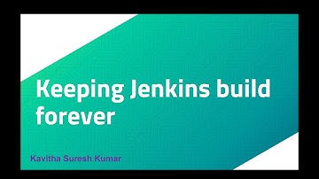 Keeping Jenkins build forever