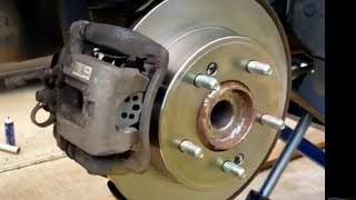 Hyundai Elantra Rear Brake Pads and Rotors Change Replacement How to Tips 2018 and others