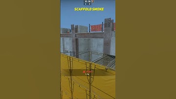 Scaffold Smoke Vertigo csgo #shorts