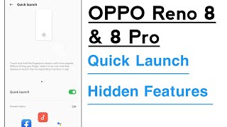 OPPO Reno 8 & 8 Pro Quick Launch Hidden Features screenshot 5