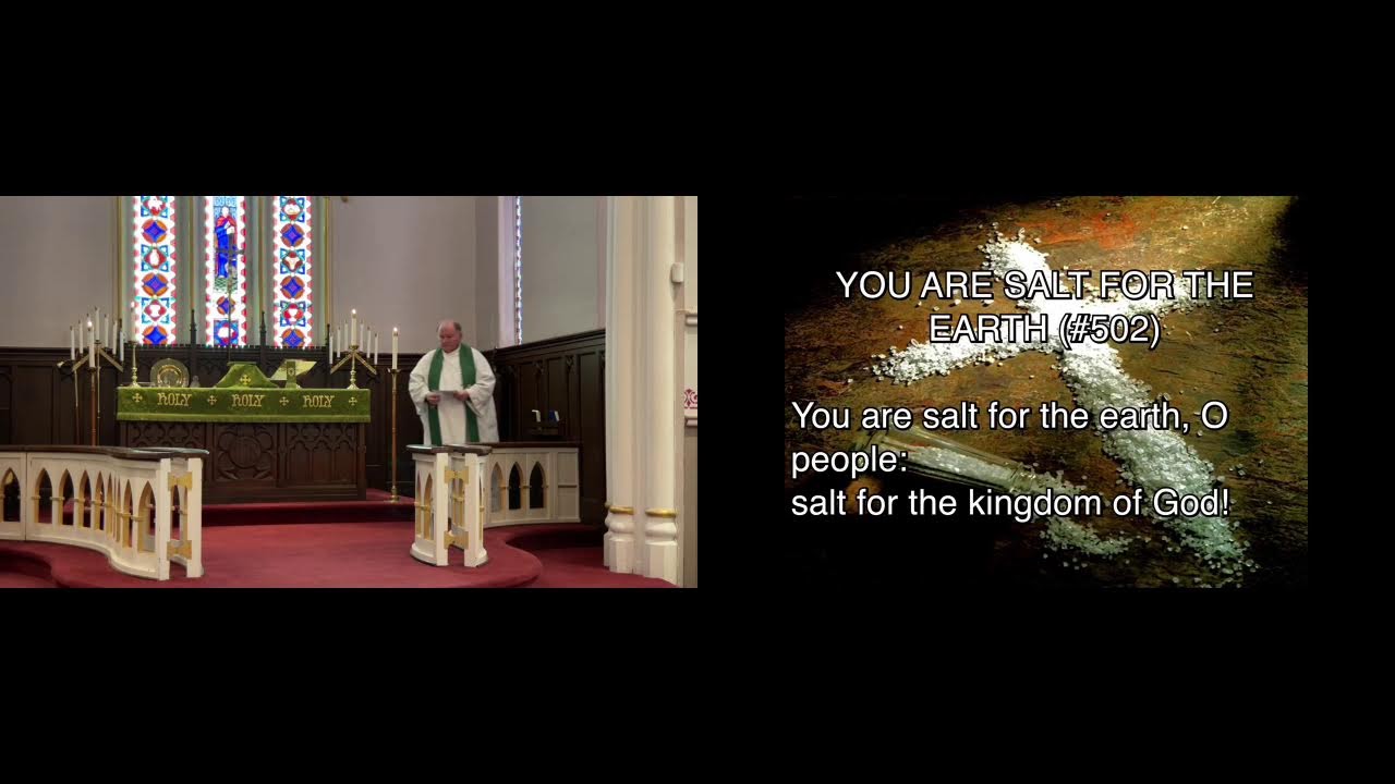 5th Sunday after the Epiphany - February 8, 2026