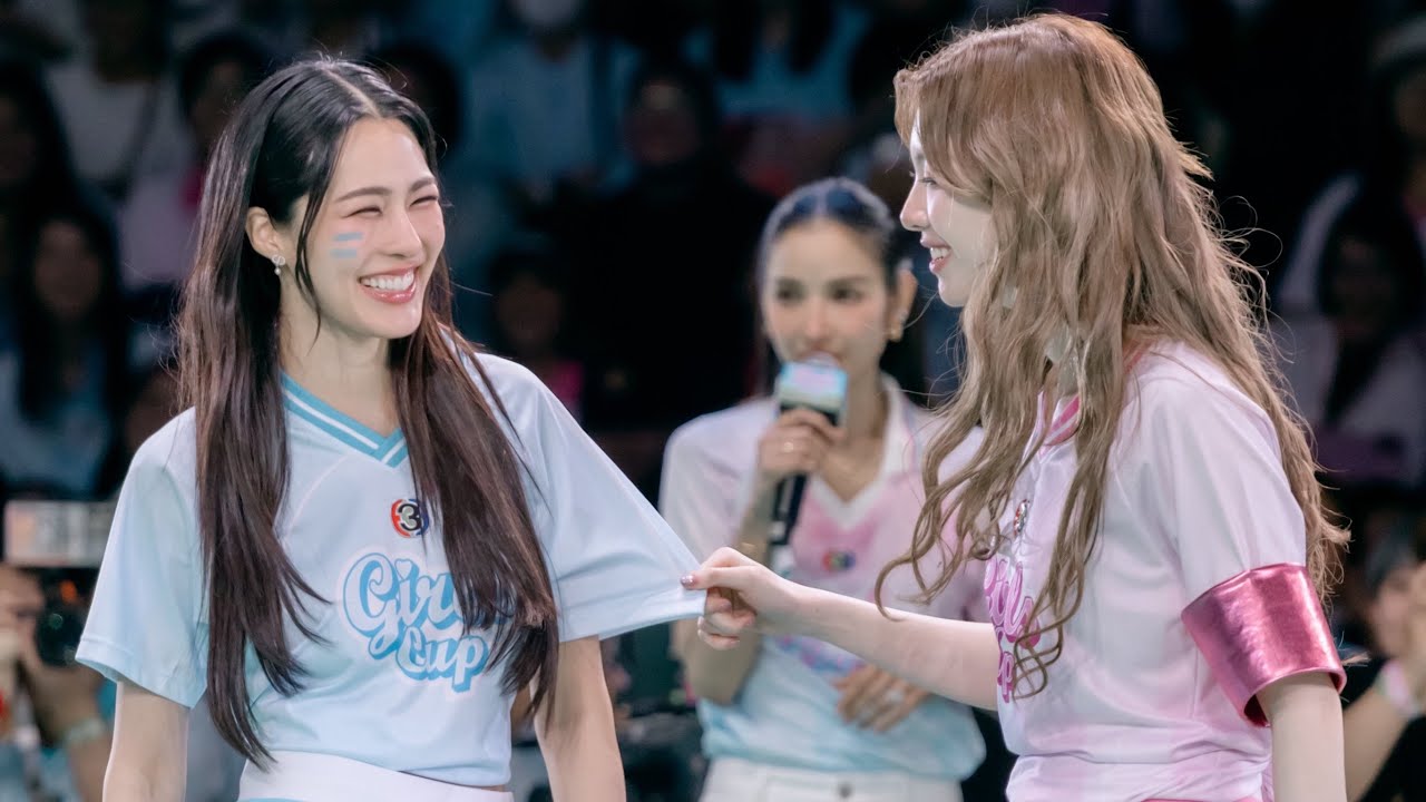 วันนี้พี่หลิงคือ MVP สุดๆ หล่อ ใจดี เท่ เล่นกีฬาเก่ง น้องออมก็น่ารัก ดุ๊กดิ๊กตลอด #GirlsCup #LingOrm