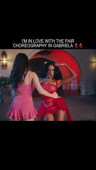 the pair choreography in gabriela 😍 #katseye