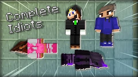 4 Idiots Attempt Skyblock...