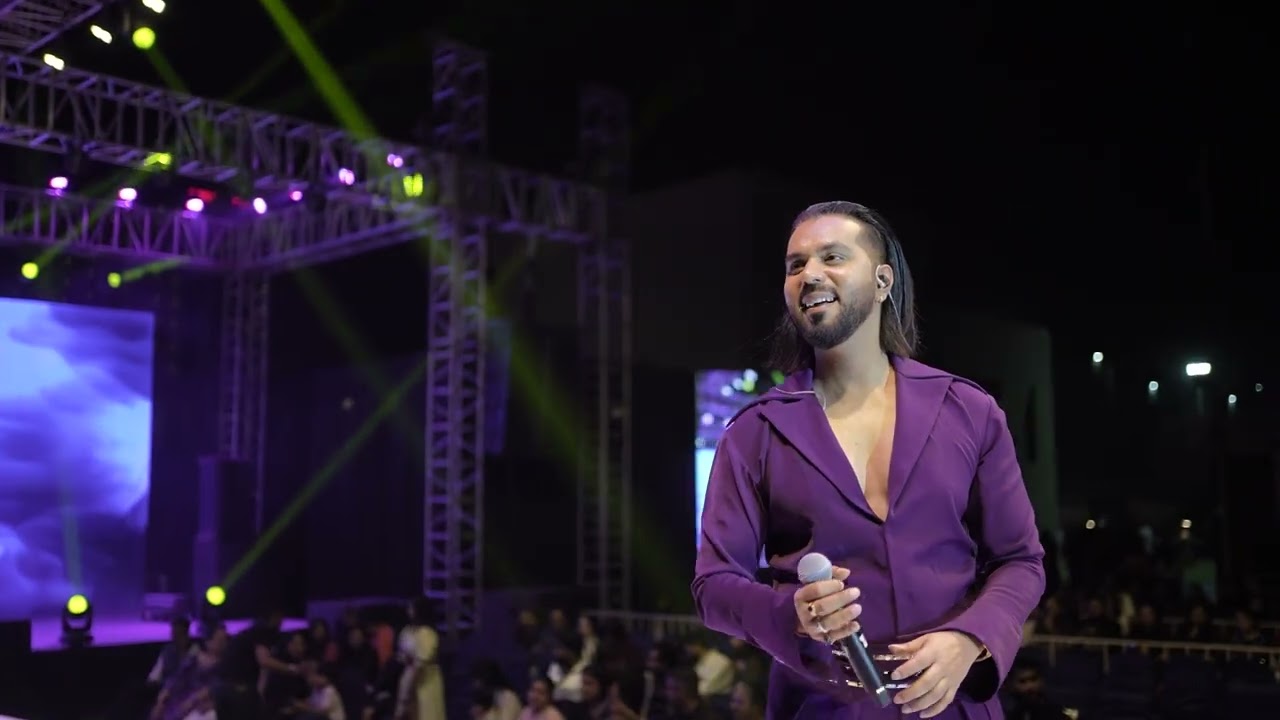 Tushar Jules Electrifying Live Performance | IFJD Fashion Show | part1