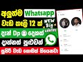 Top 12 New WhatsApp Updates in Sinhala | WhatsApp Tips and Tricks
