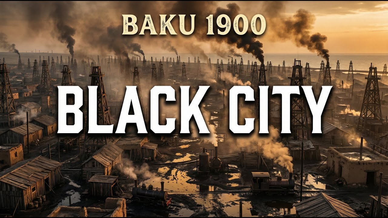 The Black City That Drowned Workers in Oil (AI Reconstruction)